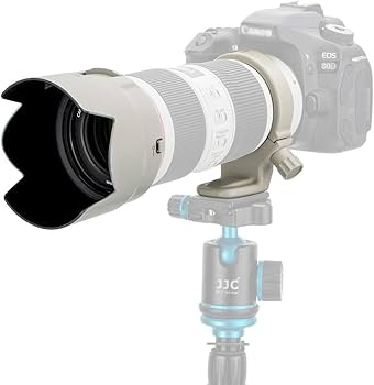 Amazon | レンズフードシェード&三脚マウントリングカラー Canon EF 70