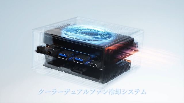 AOOSTAR直営店 GEM10 7840HS ミニpc 詳細