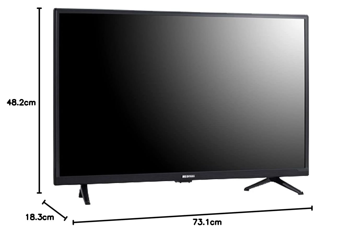 Amazon | アイリスオーヤマ テレビ 32V型 2K 液晶テレビ 32WD2B W
