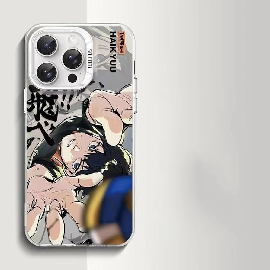 Amazon.co.jp: ハイキュー スマホケース iphone16ケース 日向翔陽 影山