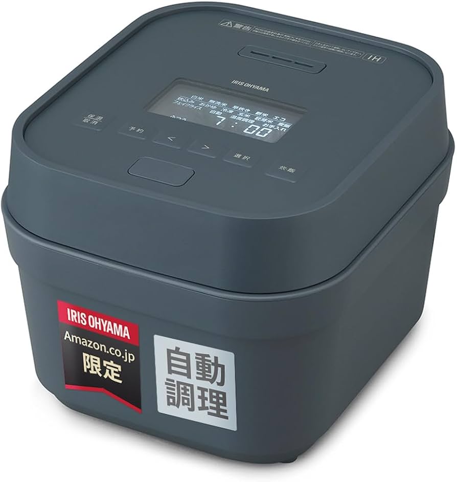 Amazon | アイリスオーヤマ 炊飯器 5.5合 IH式 自動調理モード搭載 RC