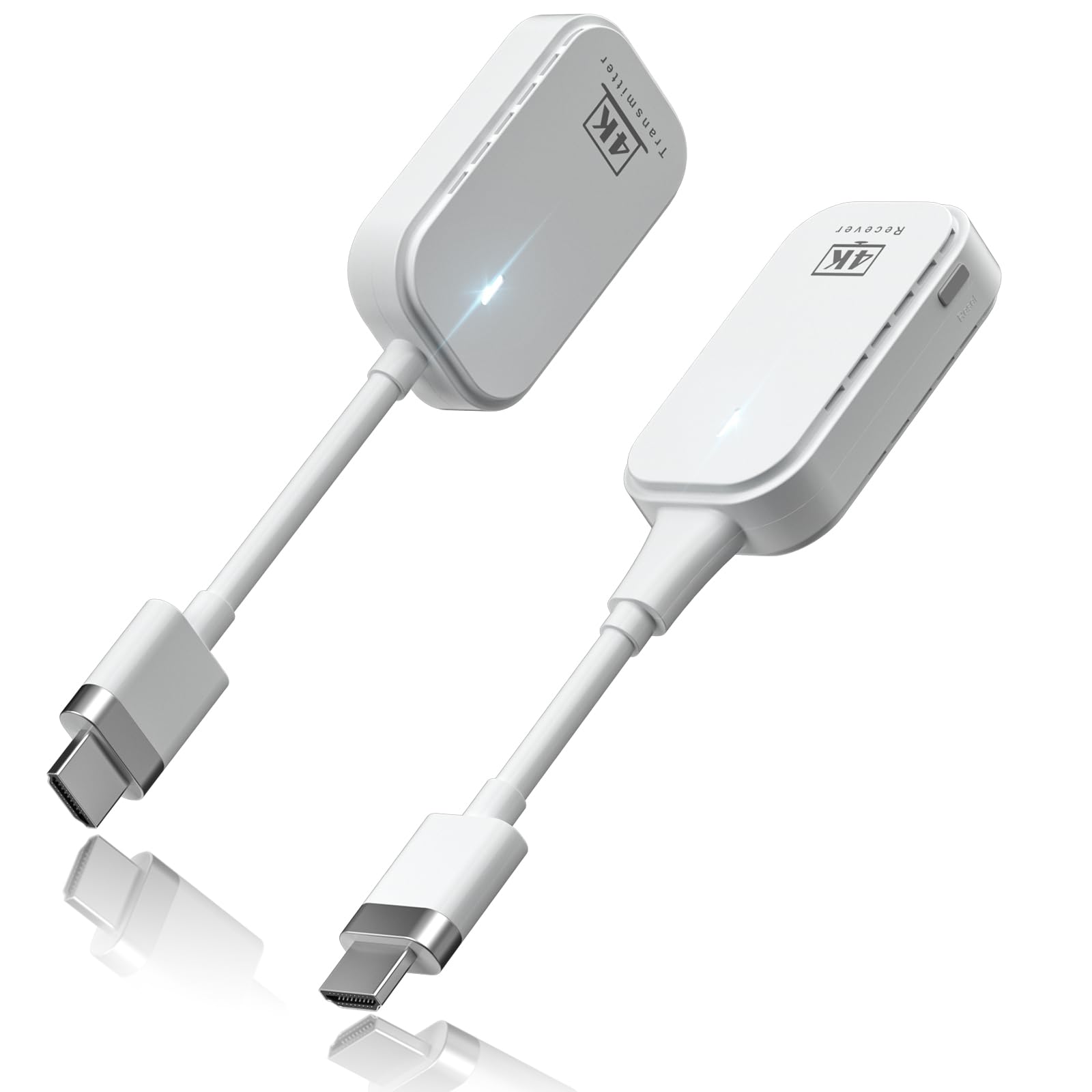 Amazon | 4K ワイヤレスHDMI 送受信機 小型 4K/5Ghz 収納に便利 無線化