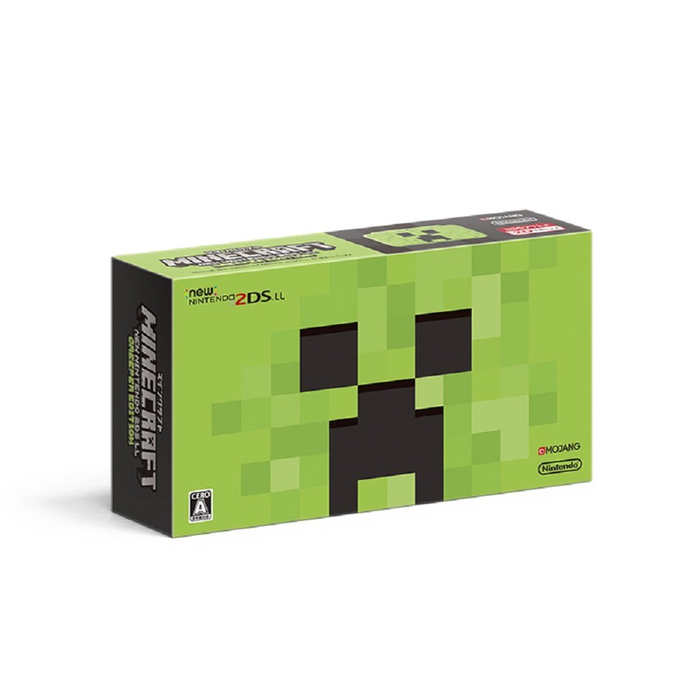 MINECRAFT CREEPER EDITION NEW Nintendo 2DS LL Game Console Japan