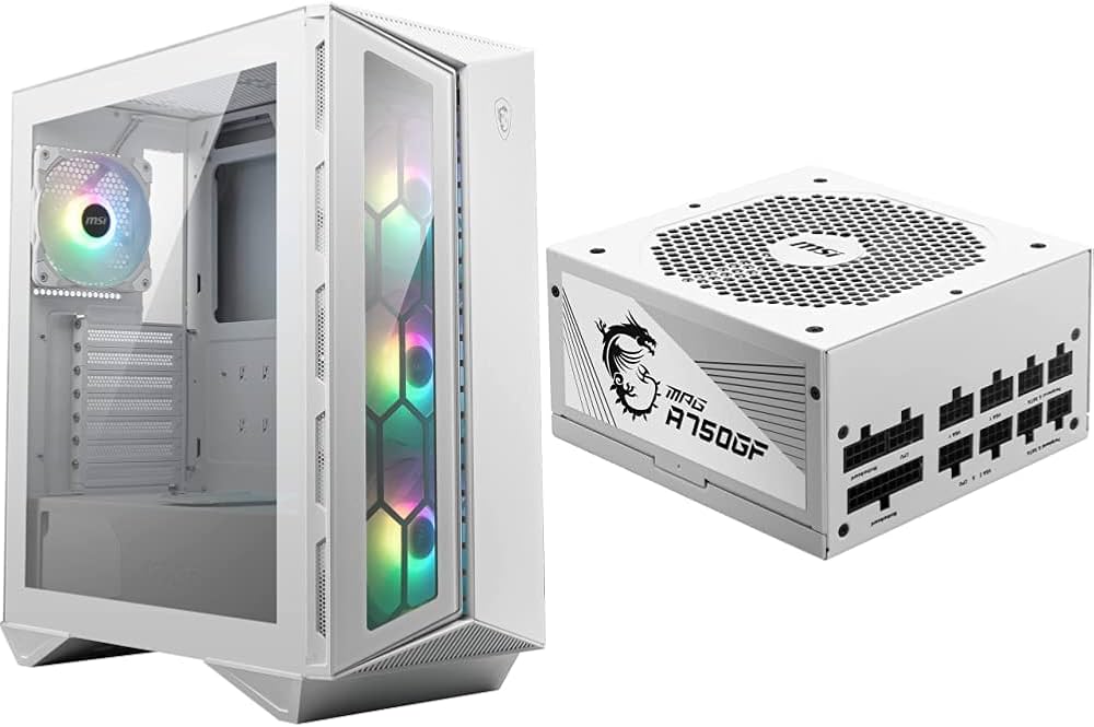 Amazon | MSI PCケース MPG GUNGNIR 110R WHITE ミドルタワー ARGB