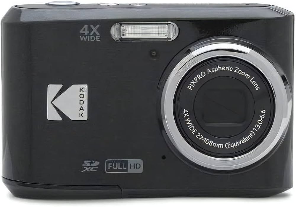 Amazon | Kodak コダック デジタルカメラ FZ45 単三電池式 (ブラック