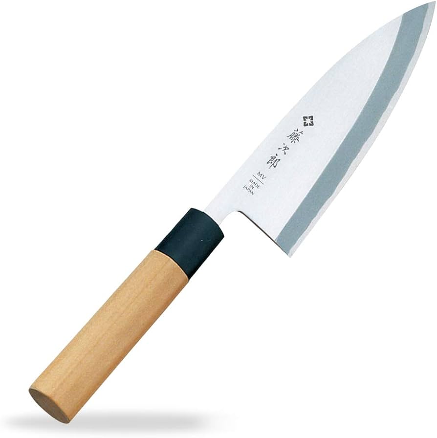 Amazon｜藤次郎 出刃 150mm 日本製 モリブデンバナジウム鋼 片刃 荒