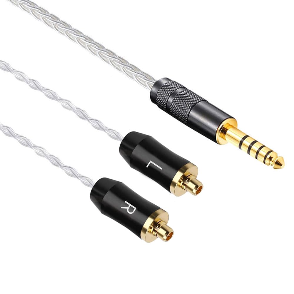 Amazon | ipovoq mmcx 4.4 mm ケーブル se215 se846 SE535 交換