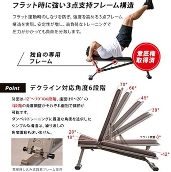 Amazon.co.jp: [リーディングエッジ] トレーニングベンチ マルチ