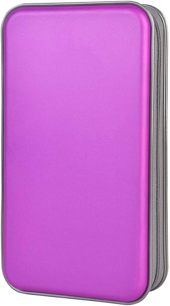 alavisxf xx CD çantası, 96 CD/DVD çantası sert plastik CD çantası