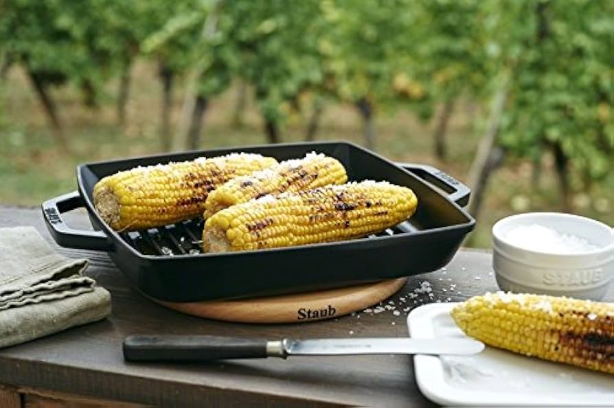 Amazon｜staub ストウブ 「 ピュアグリル スクエア グレー 23cm