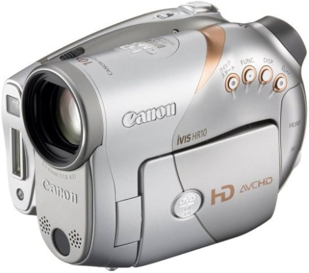 Amazon.co.jp: Canon iVIS HR10 IVISHR10 Full HD Video Camera (DVD