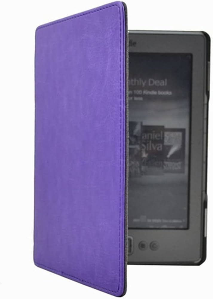 Kindle 6インチ 本体 + パープルカバー Amazon.com: Case Fits Amazon 6