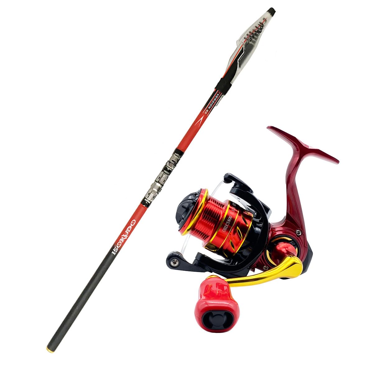 Amazon | オルルド釣具 磯竿 振出式 スピニングリール用 6.3m イソルド