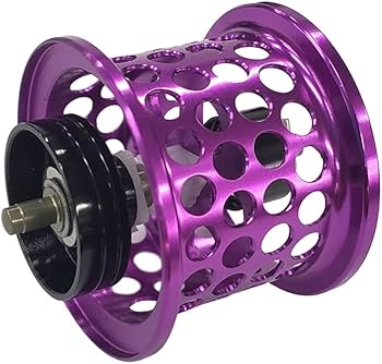 Amazon | VISPREA ベイトリール 替えスプール 金属製 浅溝スプール