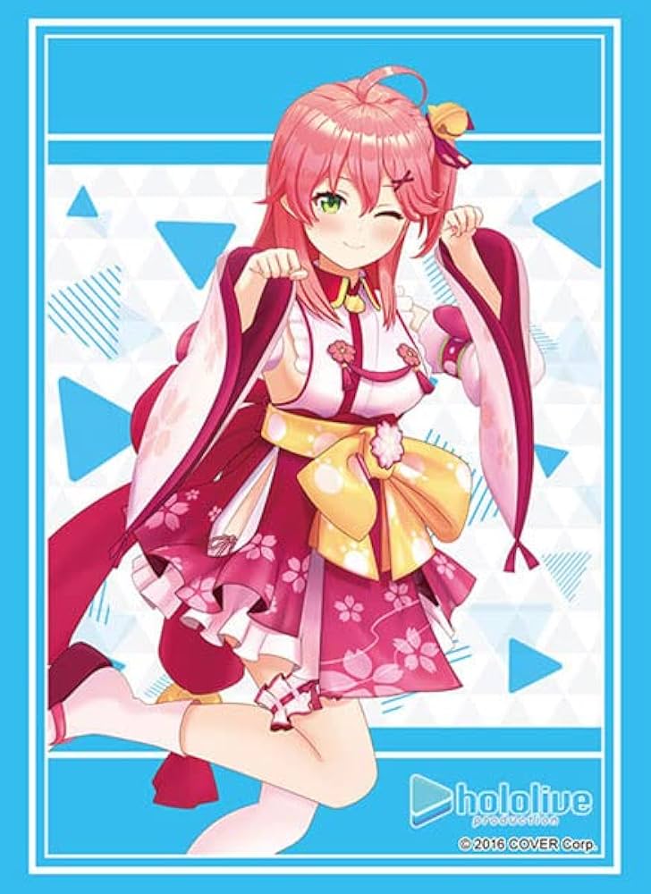 α2 ホロライブ ぺろ&ゲーム&35P さくらみこ スリーブ&プレイマット