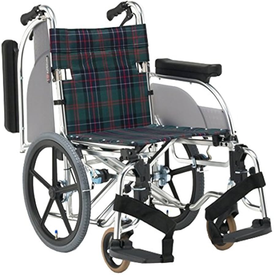 Amazon | 【非課税】 松永製作所 AR-501 アルミ製多機能車いす (自走型