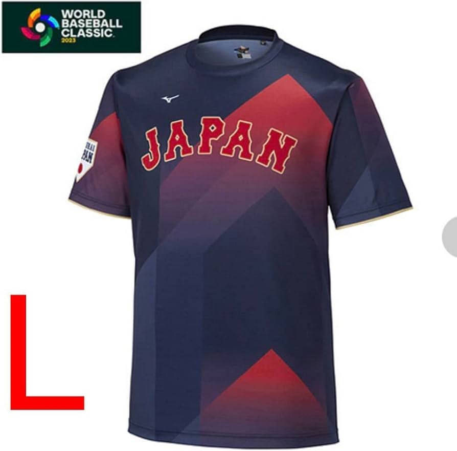 Amazon.co.jp: L サイズ WBC 2023 デザイン Tシャツ 侍 JAPAN サムライ