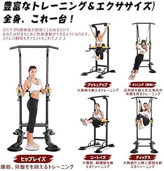 Amazon | ReshapeLife ぶら下がり健康器 チンニング 筋力トレーニング