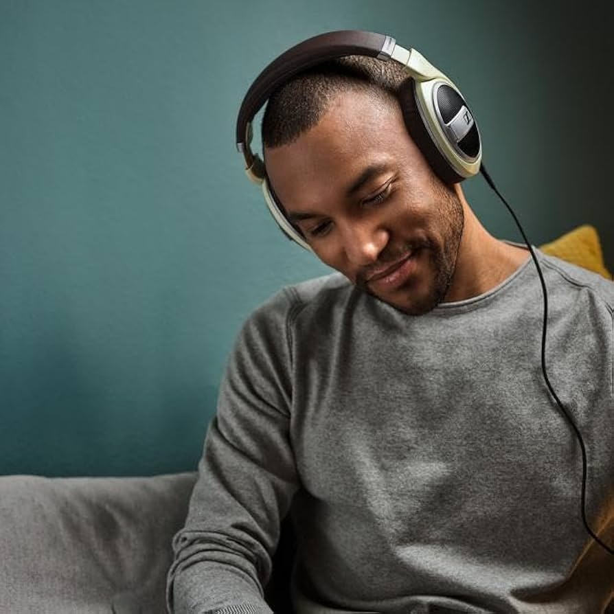 Amazon.com: SENNHEISER HD 599 Open Back Headphone, Ivory : Electronics