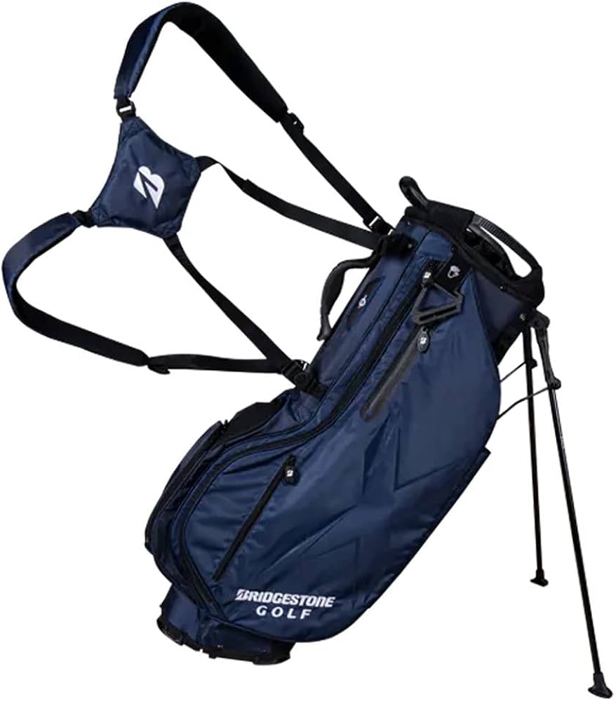 Amazon.co.jp: ブリヂストン ゴルフツアーB スタンドバッグ ネイビー