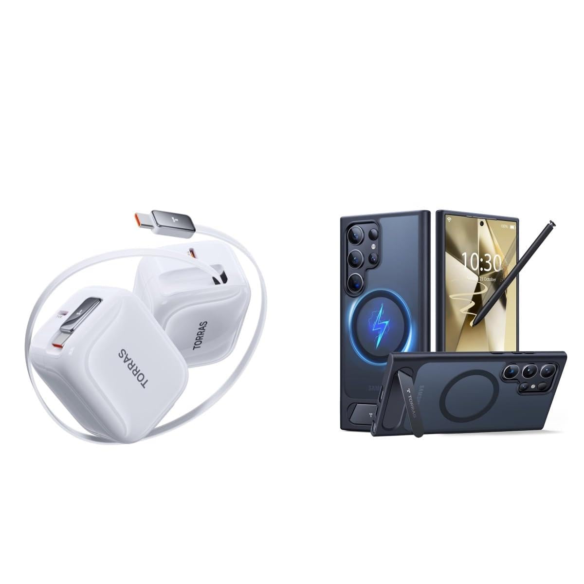 Amazon.com: Samsung Galaxy S24 Ultra Case & 40W Dual-Port USB C