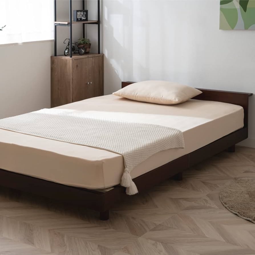 Amazon｜アイリスプラザ ベッド ベッドフレーム 2口コンセント・USB