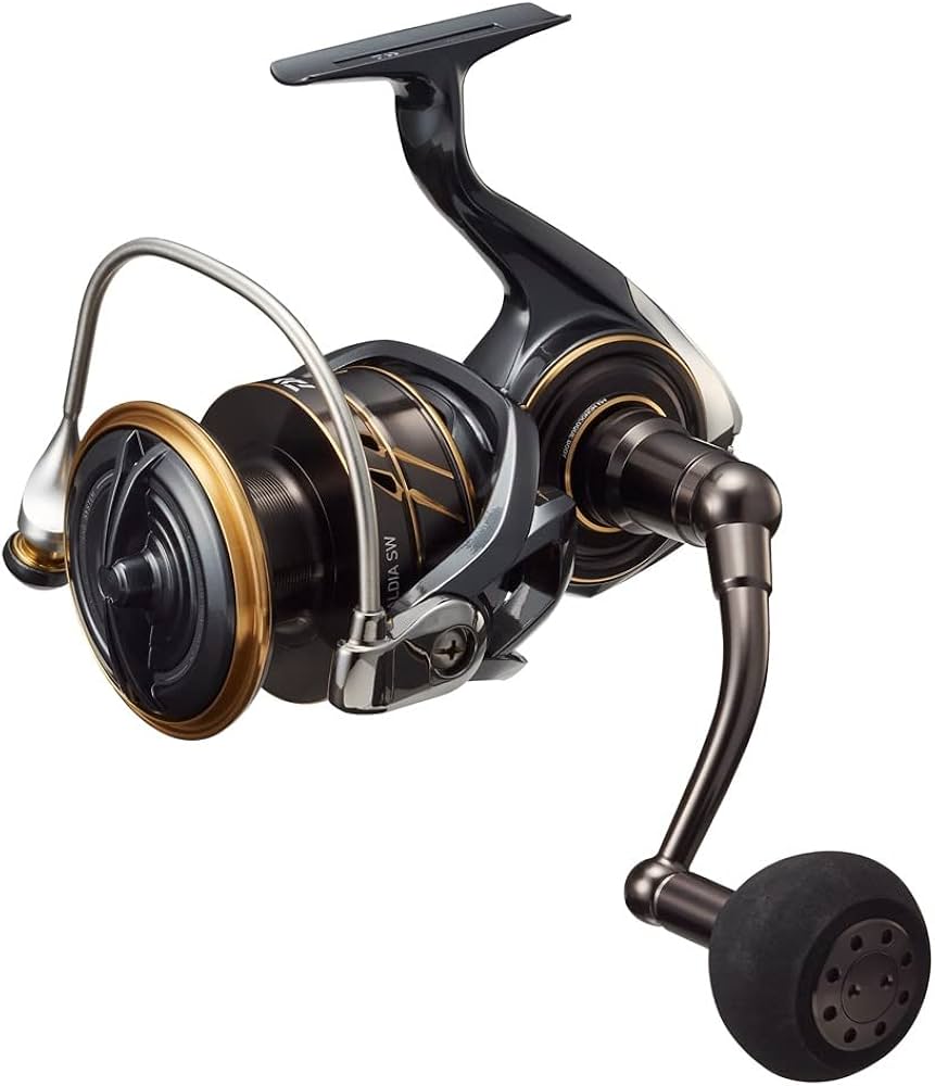 Molinete giratório Daiwa 22 Caldia SW 10000-H (modelo 2022