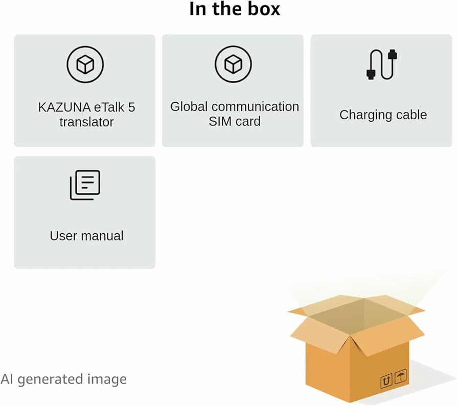 Amazon.co.jp: TAKUMI JAPAN 翻訳機+グローバル通信(2年) KAZUNA eTalk