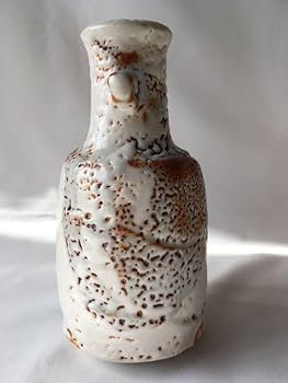 Amazon.co.jp: 志野焼 美濃 仙山窯 安藤日出武 花瓶 花入 共箱 品 : ホビー