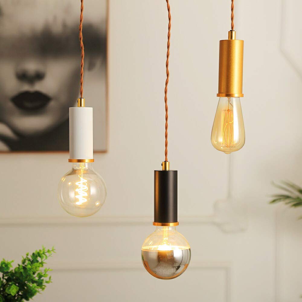 Amazon | VENUS LIGHTING ペンダントライト E26 ソケットのみ ランプ