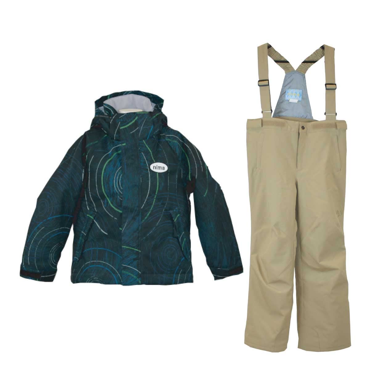 Amazon.co.jp: [ニーマ] スキーウェア 上下セット ボーイズ ST JR-1351