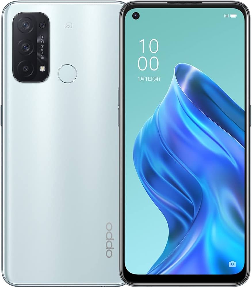 Amazon | OPPO Reno5A アイスブルー CPH2199 docomo/au/SoftBank