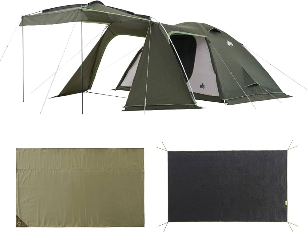 Amazon.co.jp: ロゴス(LOGOS) neos PANEL Breeze 2ルーム WXL セット