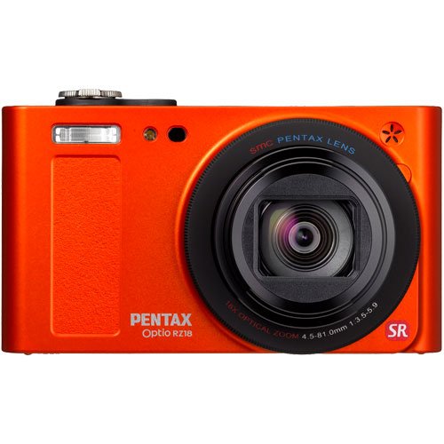 Amazon | PENTAX デジタルカメラ Optio RZ18(メタリックオレンジ)1600
