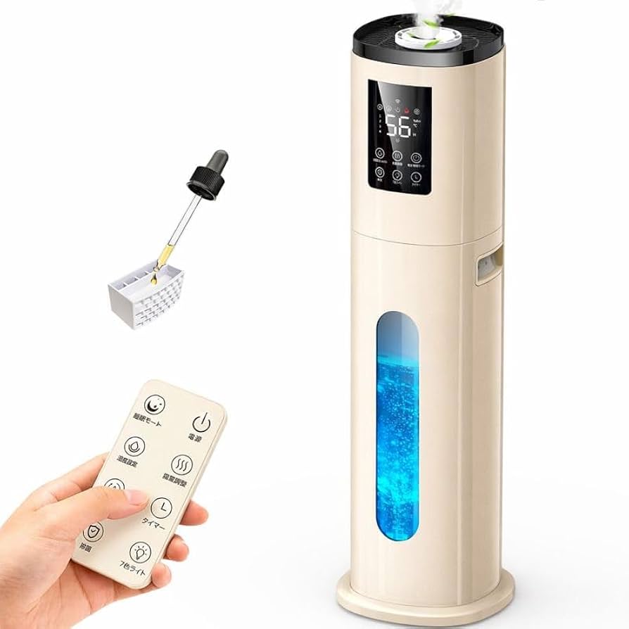 Amazon.co.jp: 加湿器 大容量 9L 【2025年冬新登場・知能恒湿・4重除菌