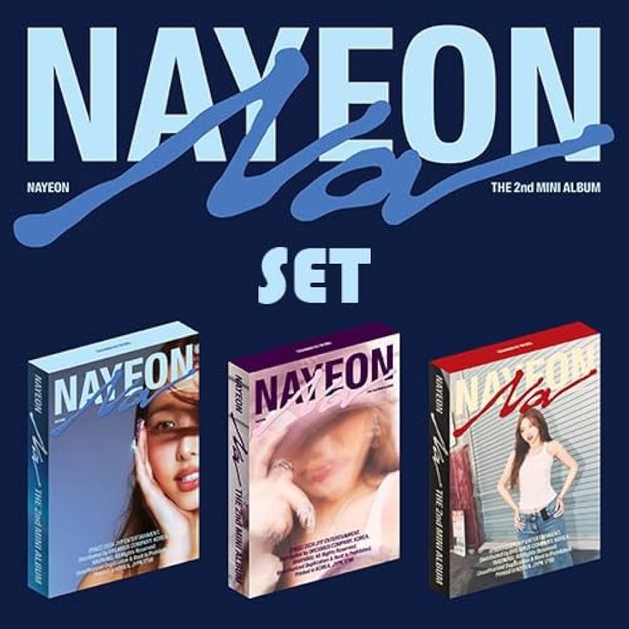 Amazon.co.jp: [3種セット] TWICEのナヨン - 2ndミニアルバム 「NA」＋