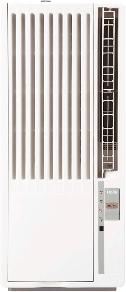 Amazon | JA-18T-W(ホワイト) ウインドエアコン 冷房専用 木造4.5～5畳