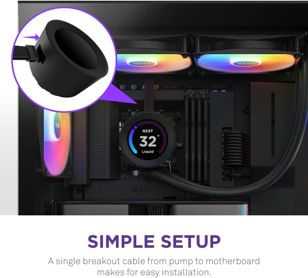 Amazon | NZXT KRAKEN Elite RGB 280 Black 簡易水冷CPUクーラー RL
