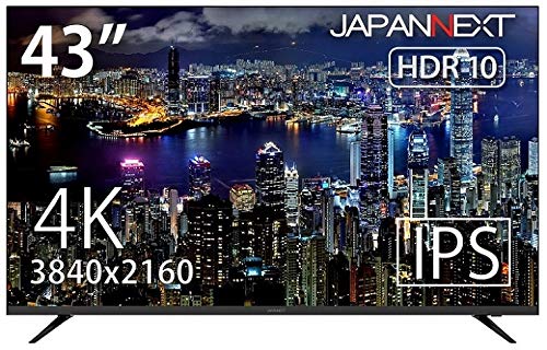 Amazon.co.jp: JAPANNEXT 43インチ 大型 モニター 4K UHD 3840x2160