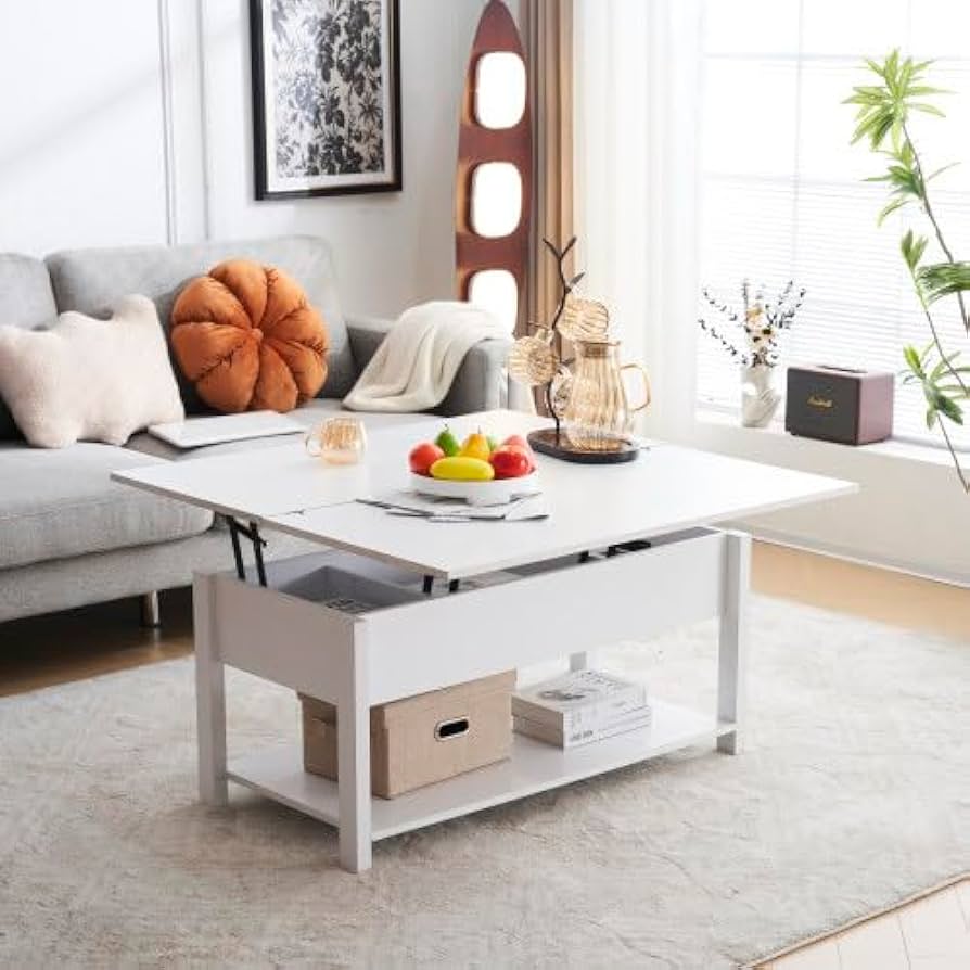 Amazon.co.jp: ローテーブル 収納付き テーブル センターテーブル 収納