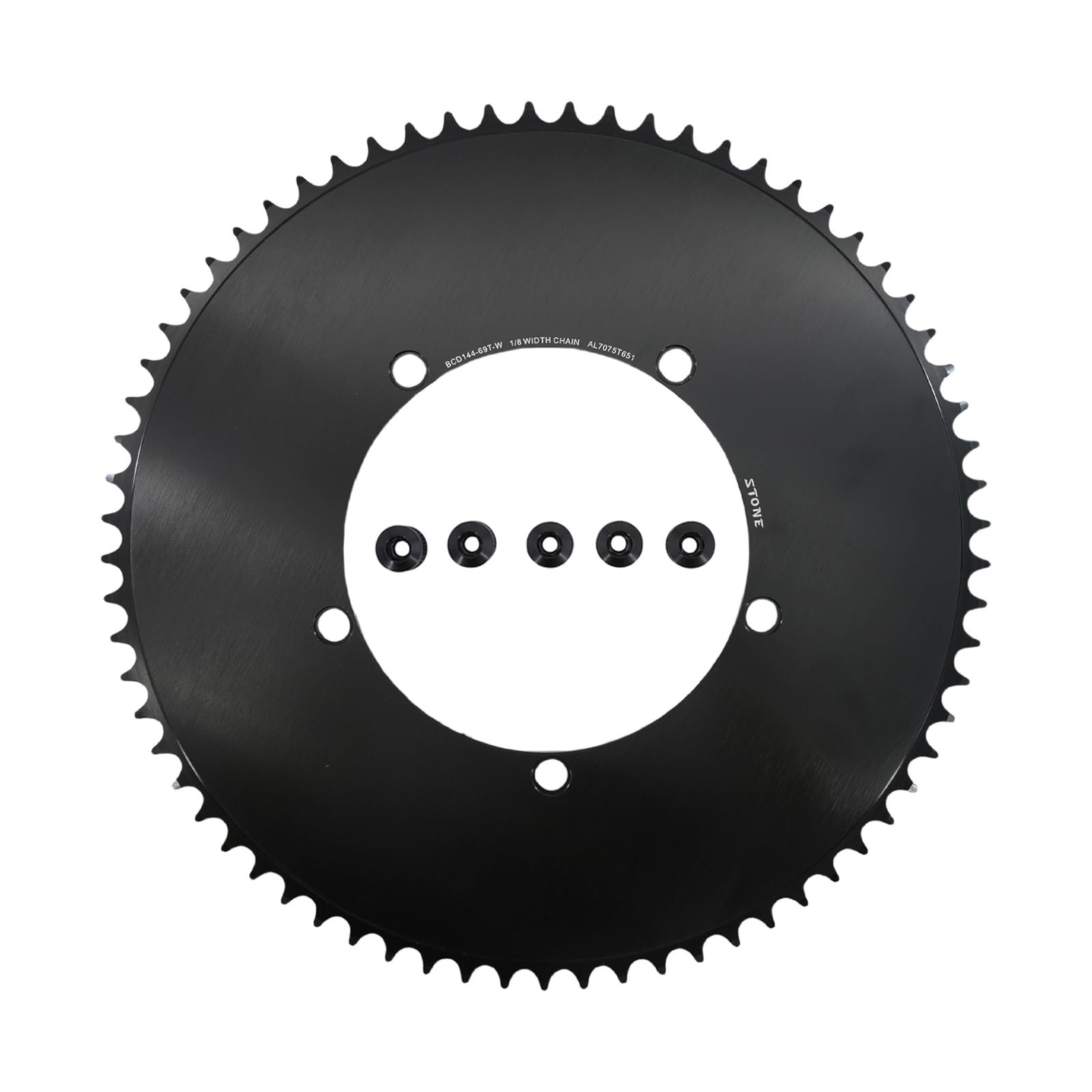 Amazon | STONE 144BCDトラックバイク固定ギアバイクチェーンリング42T