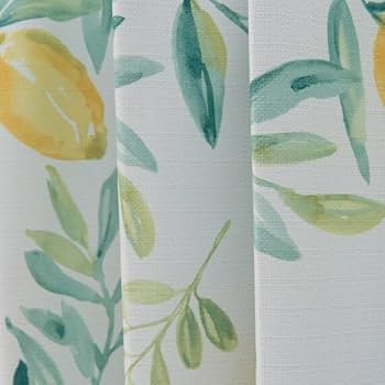 Amazon｜ニトリ(NITORI) 遮光2級・遮熱カーテン レモンリーフ グリーン