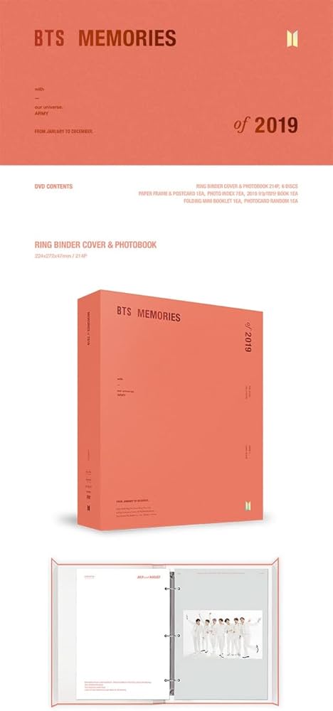 DVD] [TRAVEL PRE-ORDER] BTS MEMORIES OF 2019 DVD + ADVANTAGE