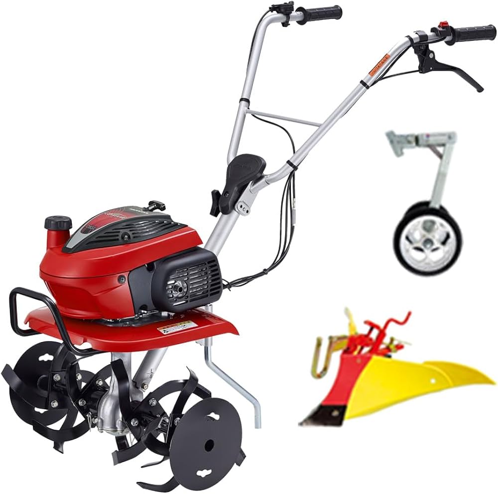 Amazon | ホンダ 耕運機 こまめ F220 ニューイエロー培土器+二輪移動