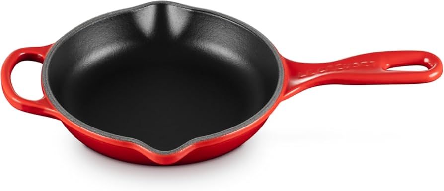 Amazon.com: Le Creuset Enameled Cast Iron Signature Iron Handle