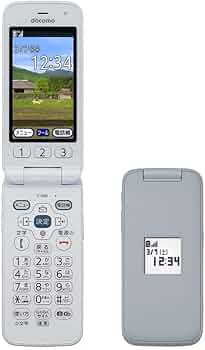 Amazon | docomo らくらくホン F-01M ホワイト | エヌテイテイドコモ