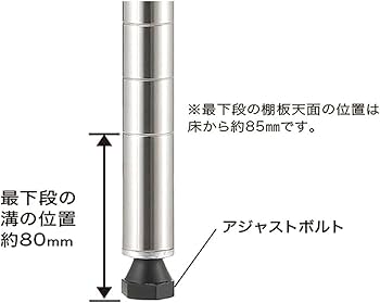Amazon｜ベーシックシリーズ ポール 1600mm ブラック (2本入) B63PB2