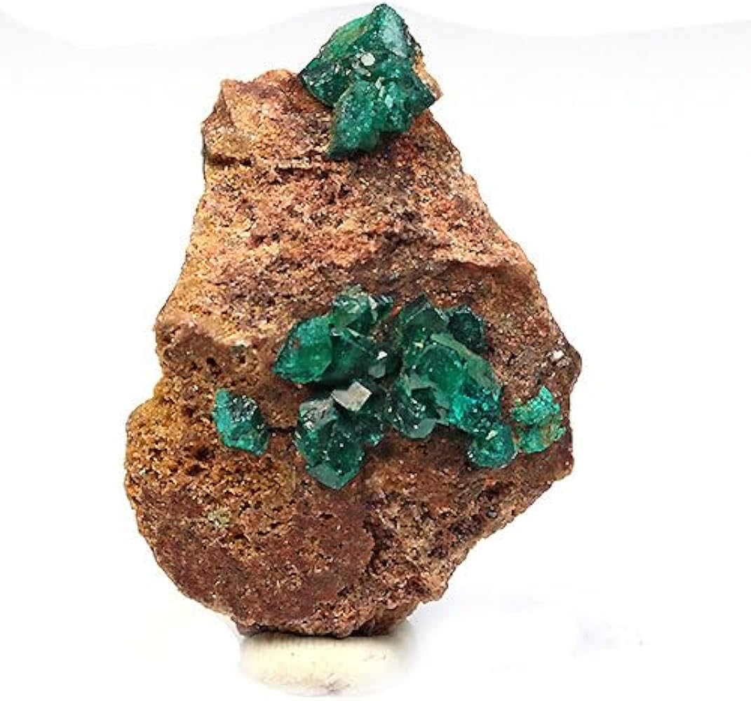 Amazon.co.jp: ダイオプテーズ（翠銅鉱）コンゴ産 Dioptase 鉱物