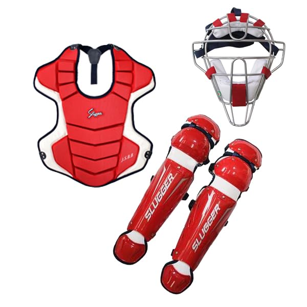 Amazon | 久保田スラッガー 防具 軟式用 キャッチャー防具 3点セット