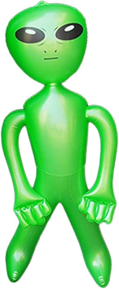 Amazon | インフレータブルエイリアンインフレータブルフィギュア